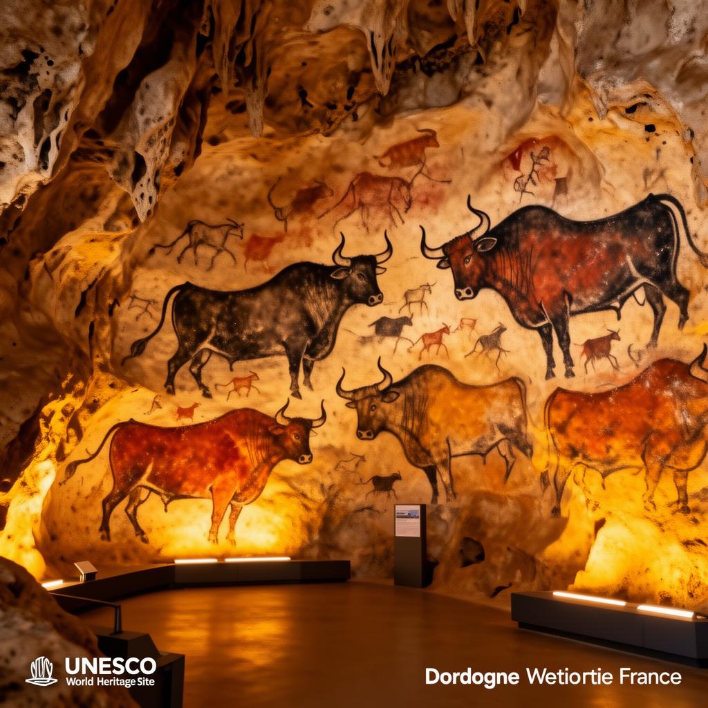 Lascaux IV peintures préhistoriques art pariétal Dordogne Montignac